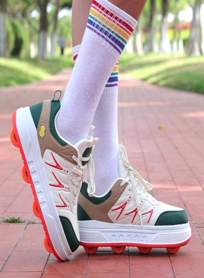 Pairobin Roller Skate Shoes & Sneakers with Wheels - Image 2