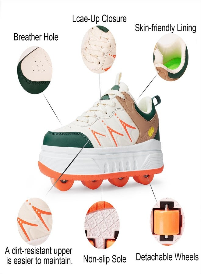 Pairobin Roller Skate Shoes & Sneakers with Wheels - Image 3