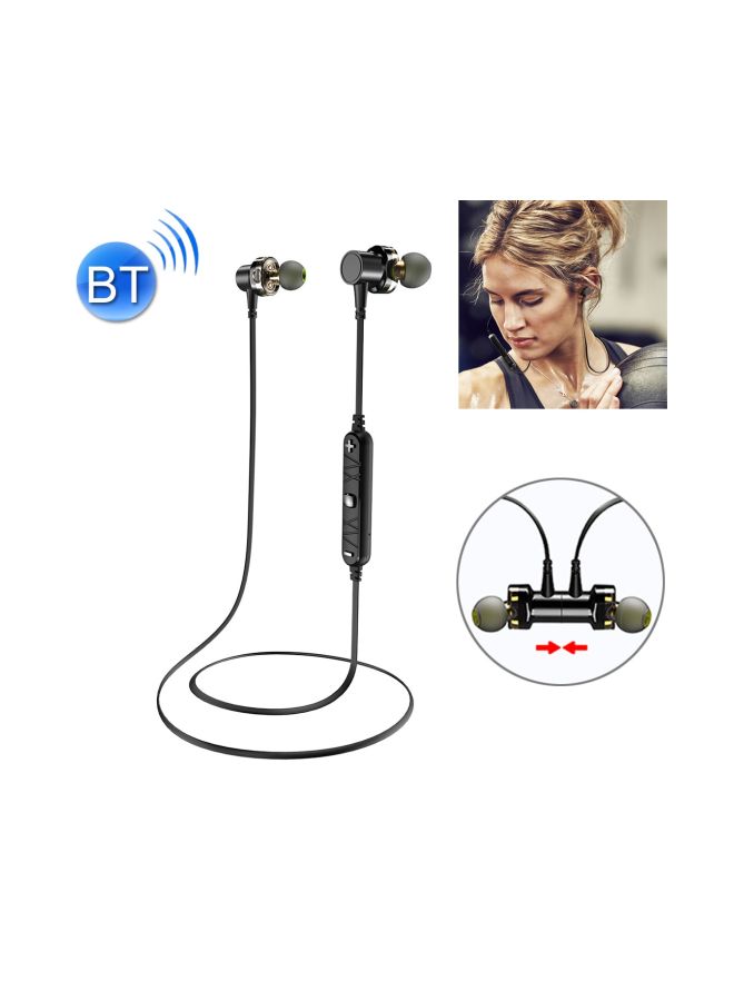 NIBEMINENT Bluetooth In-Ear Earphone With Mic Black - Image 2
