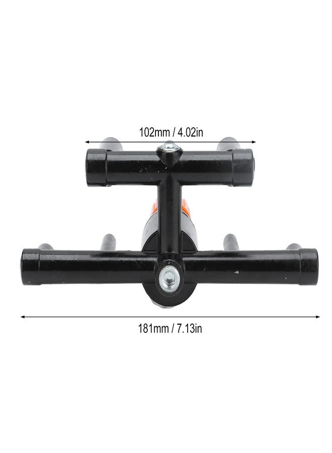 Jadeshay Air Compressor Connecting Bracket with M5 G1/4 G1/8 Holes, Aluminum Alloy Pressure Regulator Valve Fit Part for Pressure Switch Outlet Tube, Air Pressure System - Image 4
