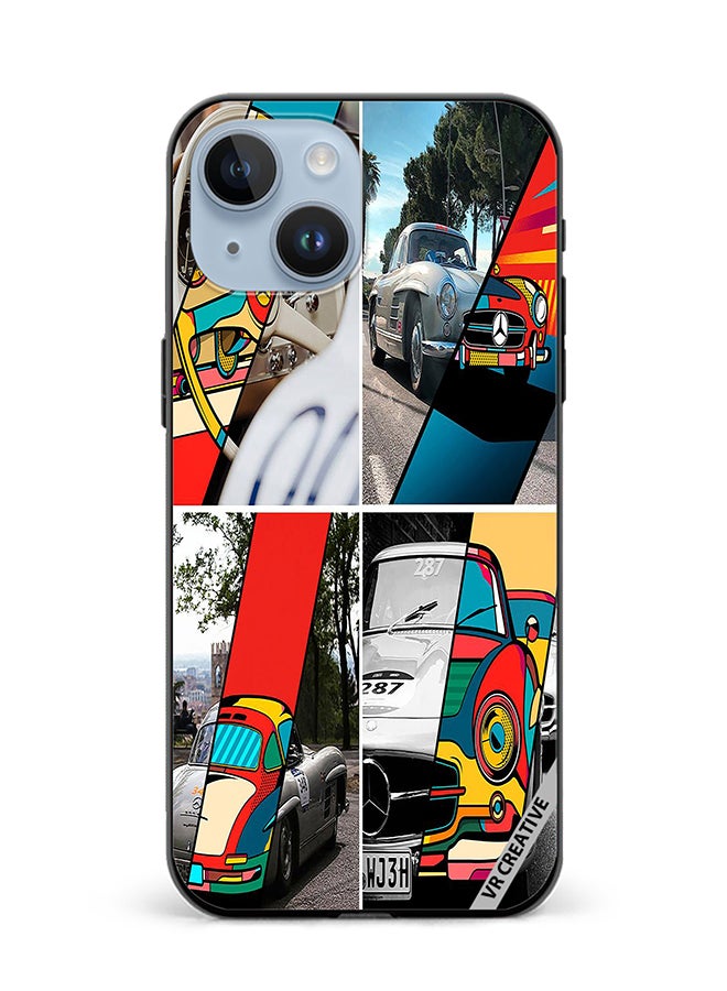 VR CREATIVE Protective Case Cover For Apple iPhone 15 Plus Mercedes-Benz Design Multicolour - Image 1