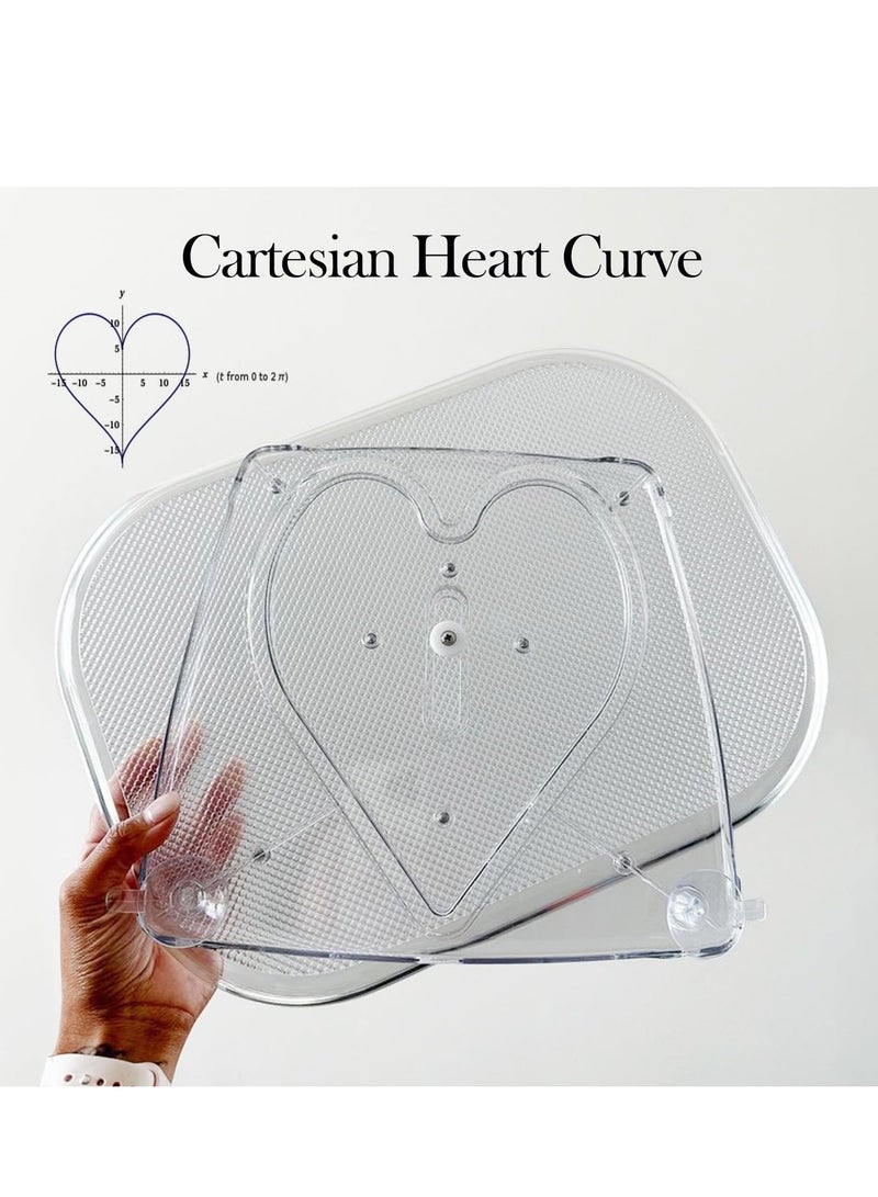 Lazy Susan Turntable Organizer for Fridge Refrigerator Rectangle Lazy Susan Spice Rack for Cabinet Pantry Countertop Vanity Fridge Organization and Storage - Image 5