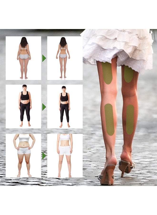 SOUTH MOON Herbal Stickers To Reduce Cellulite, Firming And Cellulite Reducing Thigh Stickers, Wormwood Herbal Leg Lifting Stickers, Tightening Lifting Tape Shaping Leg Stickers, 30PCS  - Image 5