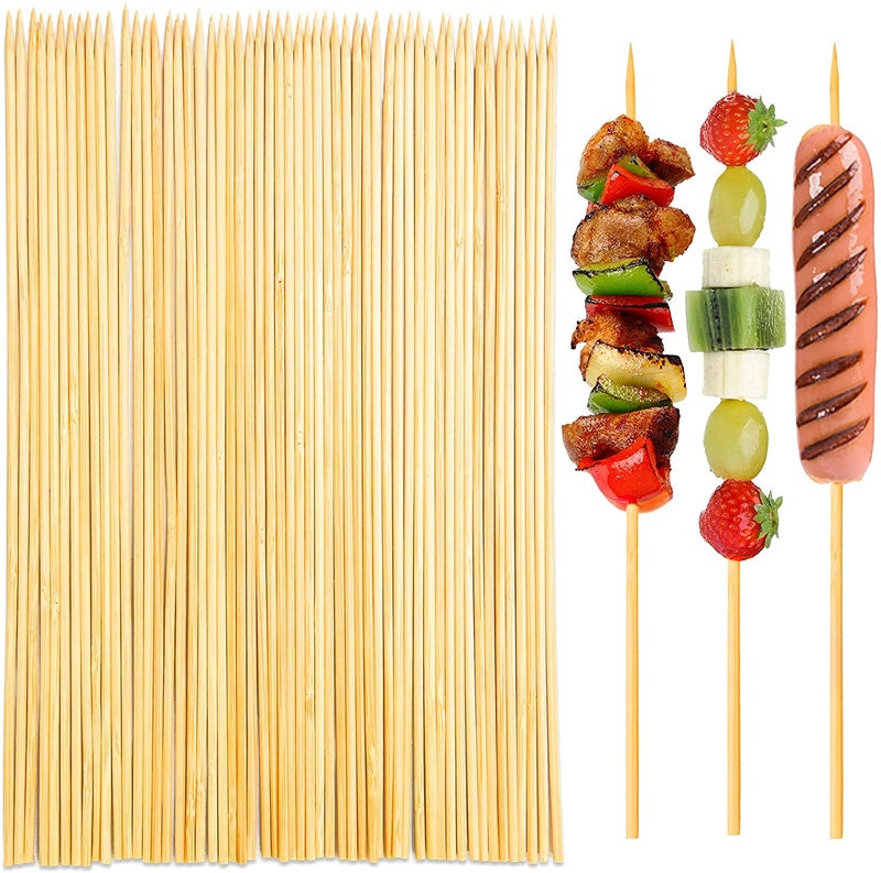 BRUSHFINCH BRUSHFINCH Lollipop Cake Pop Sticks Treat Natural Bamboo Sticks Twist Ties for Making Lollipops Cake Pops Candies Chocolates and Cookies BBQ Sticks for Kebab Paneer Tikka Fruit Salad 75PC - Image 1
