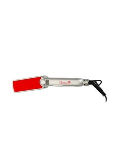 Gjarrah Gjarrah Professional Digital Hair Straightener - Wide Ceramic Plates, Silver/Red  - Image 4