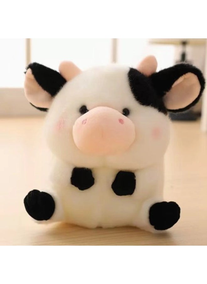 Generic - Cute Aurora Panda Sloth Hamster Alpaca Doll Couple Doll Female Nest Series Plush Toy-Specifications:Orange Hamster-Color:24cm - Image 1