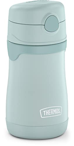 THERMOS BABY 10 ounce Stainless Steel Vacuum Insulated Straw Bottle, Mint - Image 2