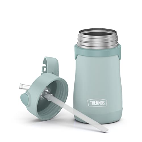 THERMOS BABY 10 ounce Stainless Steel Vacuum Insulated Straw Bottle, Mint - Image 4