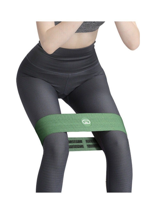 كابتن تيك أربطة مقاومة للساقين والجزء السفلي من القماش، حلقات تمرين ممتدة، سميكة وعريضة وغير قابلة للانزلاق، مجموعة من 3 مجموعات لتدريب الورك القرفصاء - Image 5