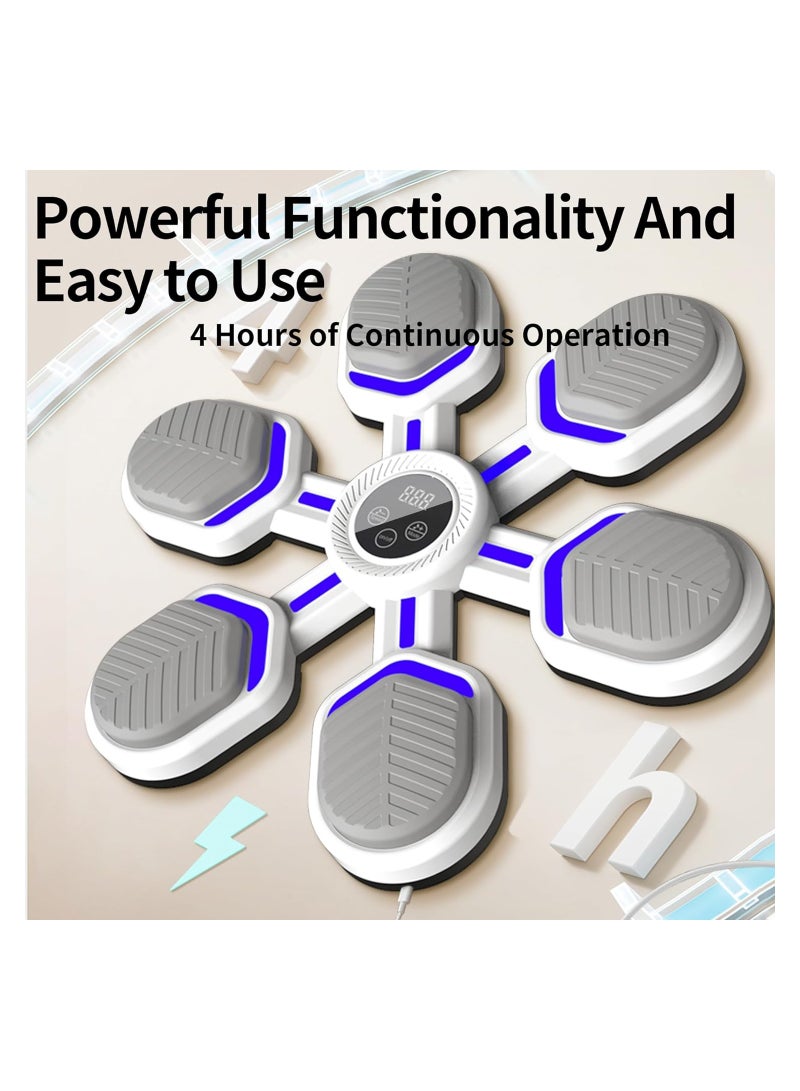 SOLARAE Smart Bluetooth Music Boxing Trainer with Wall-Mounted Electronic Targets, Boxing Gloves Included - Perfect for Home Workouts and Agility Training Equipment. - Image 5