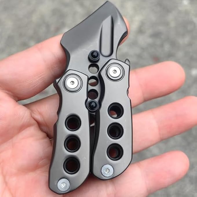 T-Conceal EDC Fidget Sliders Fidget Toys Stress Relief for Adults Magnetic Metal Multifunctional Crowbar Fidget Slider Spinner - Image 3