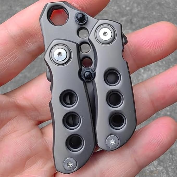 T-Conceal EDC Fidget Sliders Fidget Toys Stress Relief for Adults Magnetic Metal Multifunctional Crowbar Fidget Slider Spinner - Image 1