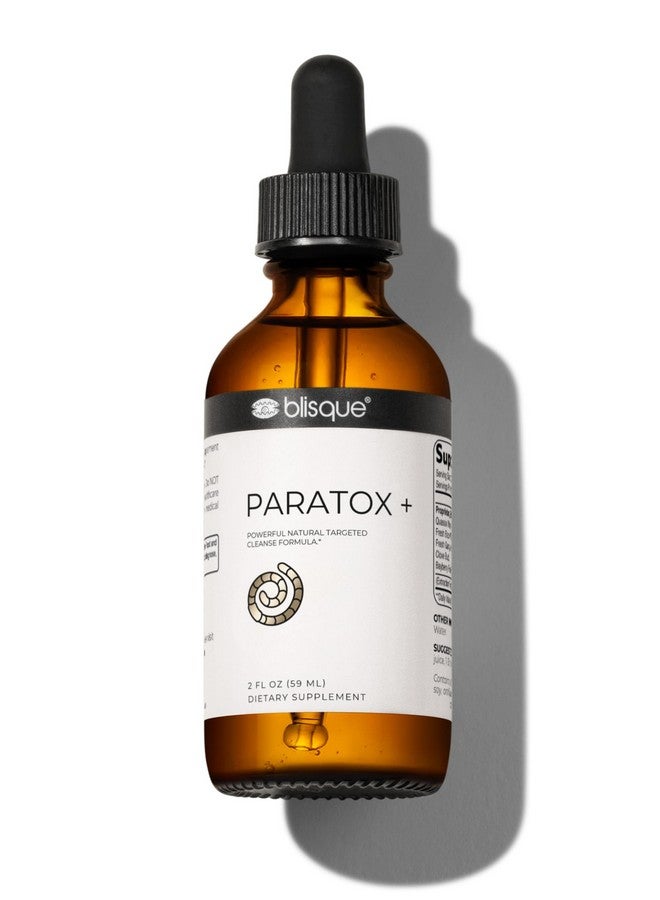 Blisque - Extremely Bitter | UNPLEASANT Taste Natural para Targeted Cleanse Support Supplement | | with Black Walnut Hulls | 2 Ounces | 59 Servings | Very Bitter | UNPLEASANT Taste - Image 1