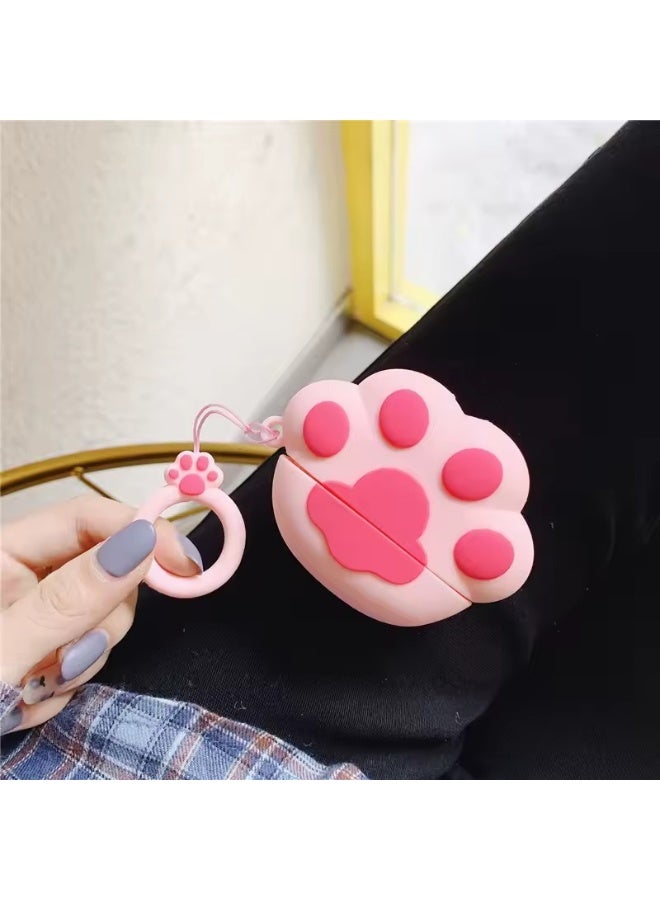 Case Soft Silicone Shockproof Cover for Apple Airpods 4 New 3D Cute Cartoon Creative Fun Case Skin with Keychain Design  - Image 2