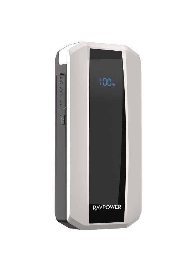 RAVPOWER - RAVPower 3-in-1 Jump Starter with 11000mAh Power Bank & LED Flashlight - Image 1