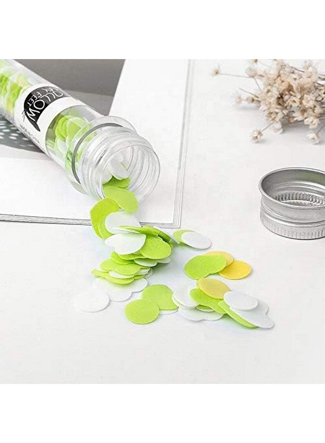 Mount Emporium مجموعة مكونة من 6 قطع من أوراق الصابون المحمولة للسفر بتصميم ورق على شكل زهرة، زجاجات على شكل أنبوب مريحة، مدمجة وخفيفة الوزن لغسل اليدين أثناء التنقل، ألوان عشوائية متنوعة - Image 5