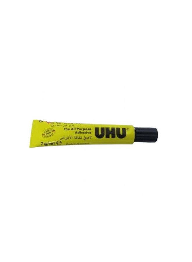 أنبوب لاصق UHU لجميع الأغراض - 5 قطع - (7 مل)