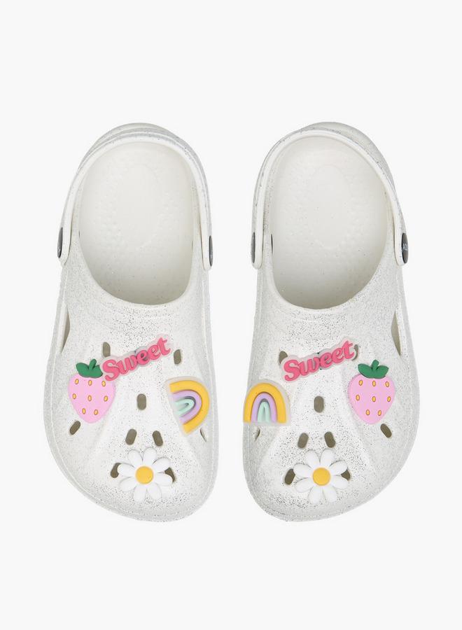 Aqua Girls Backstrap Clogs - Image 1
