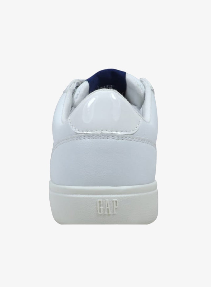 GAP Girls' Stitch Detail Sneakers with Lace-Up Closure - SEATTLE - Image 3