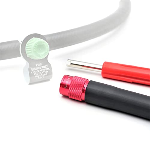 AutoLine Pro EVAP Service Port Adapter | Superior Adaptor Connector Kit w/Valve Removal Tool for Smoke Leak Tester | Ultra-Durable - Image 1