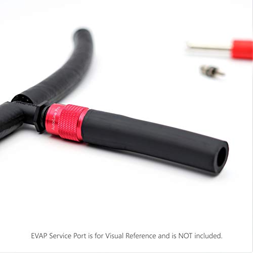AutoLine Pro EVAP Service Port Adapter | Superior Adaptor Connector Kit w/Valve Removal Tool for Smoke Leak Tester | Ultra-Durable - Image 5