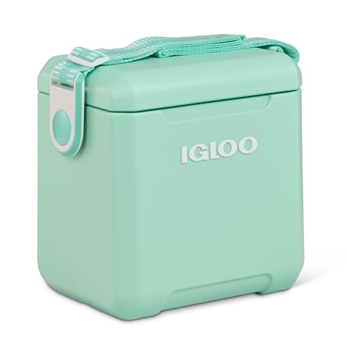 Igloo Seafoam 11 Qt Tag-Along Too Strapped Picnic Style Cooler - Image 1