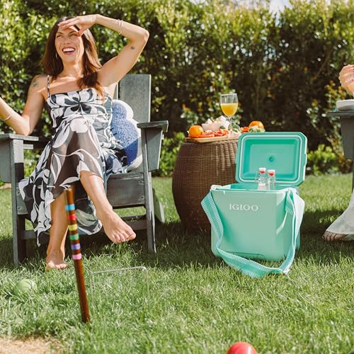 Igloo Seafoam 11 Qt Tag-Along Too Strapped Picnic Style Cooler - Image 4