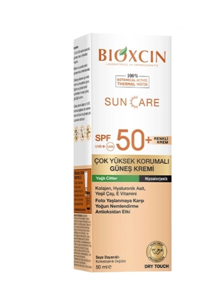 BIOXCIN - Bioxcin Ultra Protection Sun Cream SPF50+ for Oily Skin - 50ml - Image 1