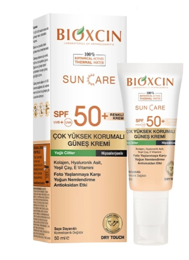 BIOXCIN - Bioxcin Ultra Protection Sun Cream SPF50+ for Oily Skin - 50ml - Image 1