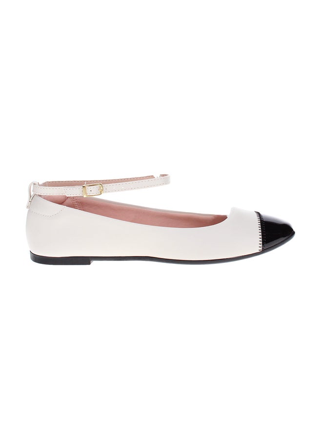 MOLECA Solid Slip-On Ballerinas with Bow Accent Detail - Image 3