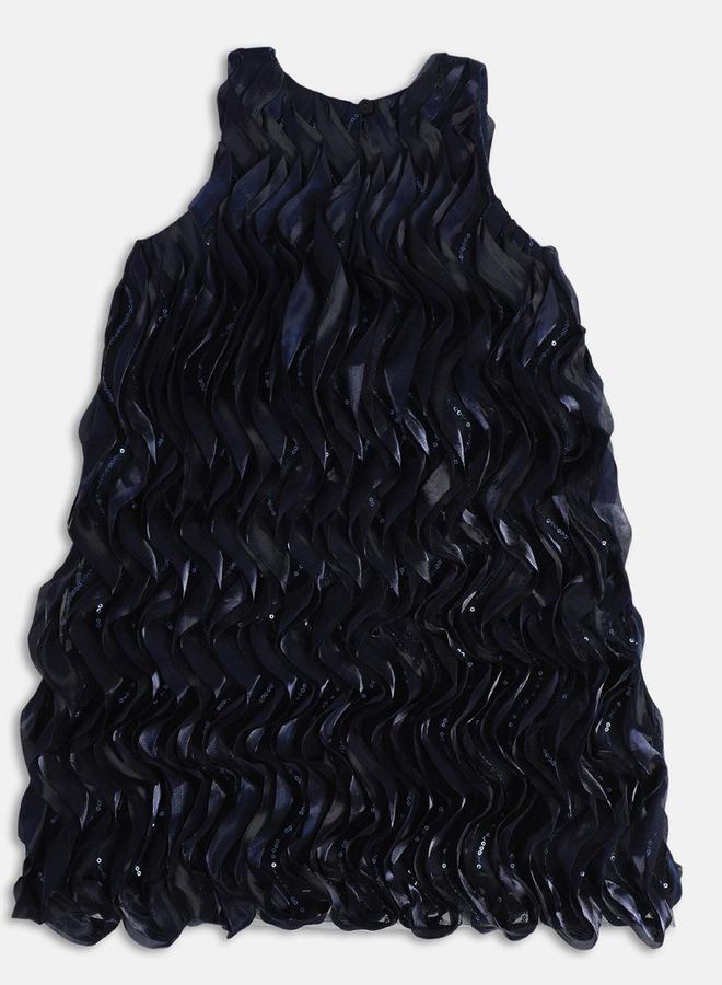 MINIKLUB Girls Ruffled Embellished Dress - Image 2
