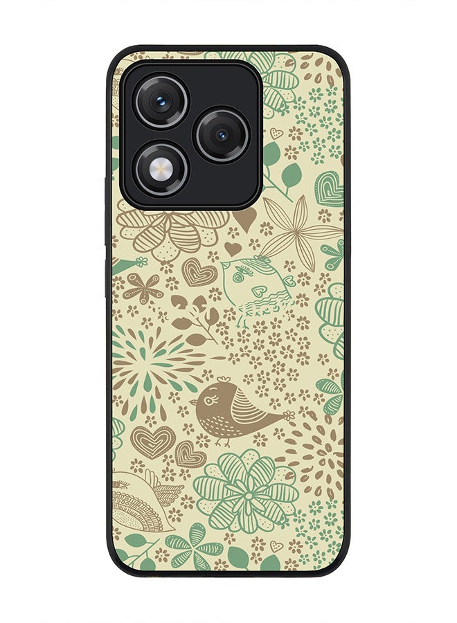 Stylizedd For Honor 400 Lite Case,Slim fit Camera Protection, Shockproof Thin Phone cover  - Cozy Garden