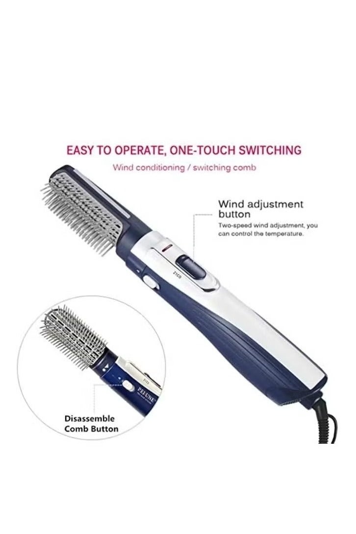 3-In-1 Hair Styler Blue/White - Image 4