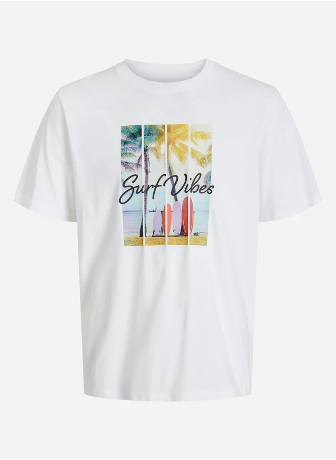 برودكت Produkt Graphic Print Short Sleeve T-Shirt