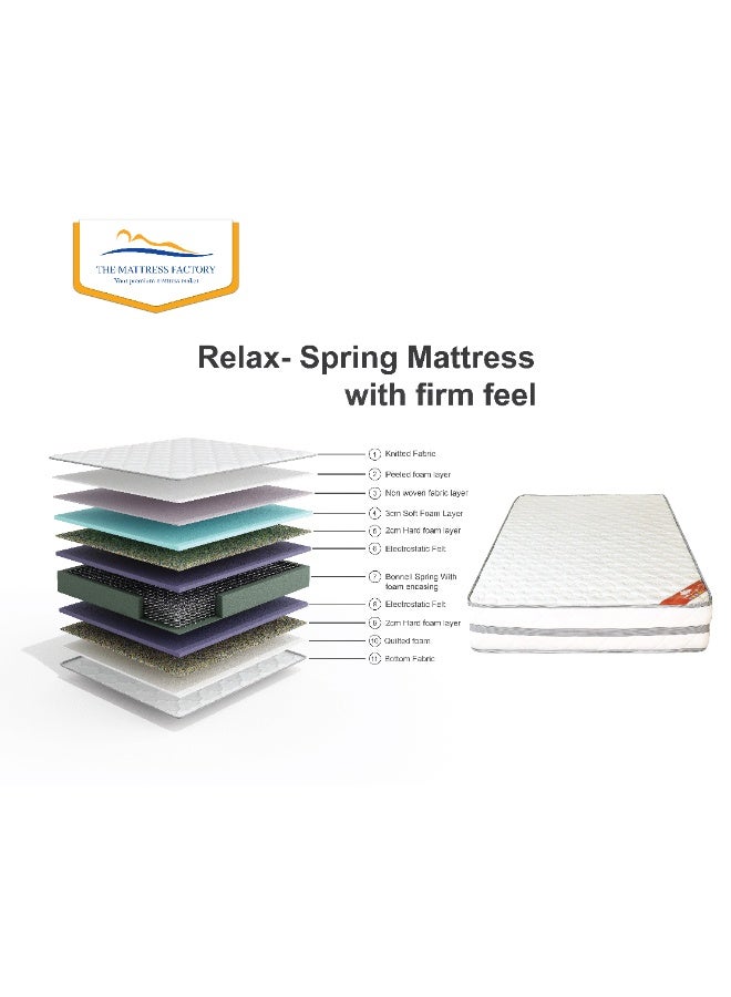 THE MATTRESS FACTORY Relax - High Quality Spring Mattress with Medium Firmness - Image 2