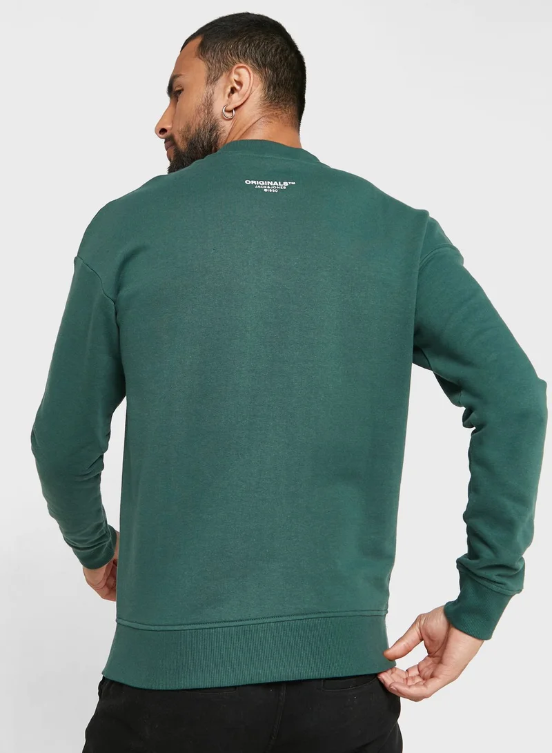 JACK & JONES Logo Printed Sweatshirt