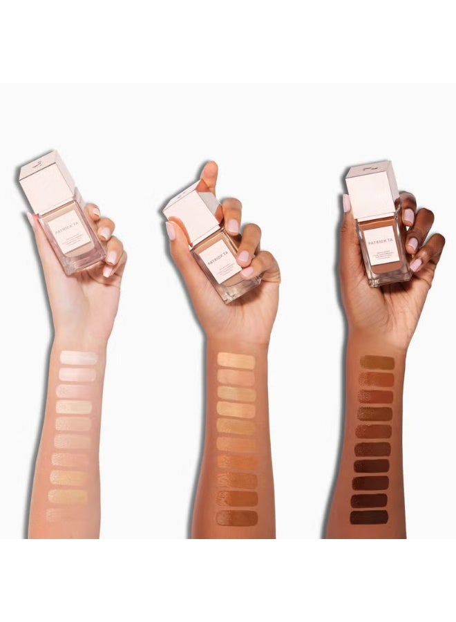 باتريك تا كريم أساس باتريك تي إيه ميجور سكين هيدرا لوكس لبشرة مثالية - 6 محايد - Image 4