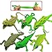 Yeonhatoys 6 Packs Lizards Toys9 inch Super Stretches Rubber Lizard Set Material TPR Stretchy Lizards with Gift BagRealistic Lizard Figure Bathtub Toy Iguana Chameleon - Image 2