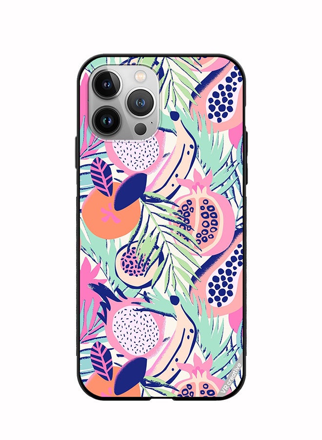 VR CREATIVE Protective Case Cover For Apple iPhone 12 Pro Max Abstract Dragon Fruit Design Multicolour - Image 1