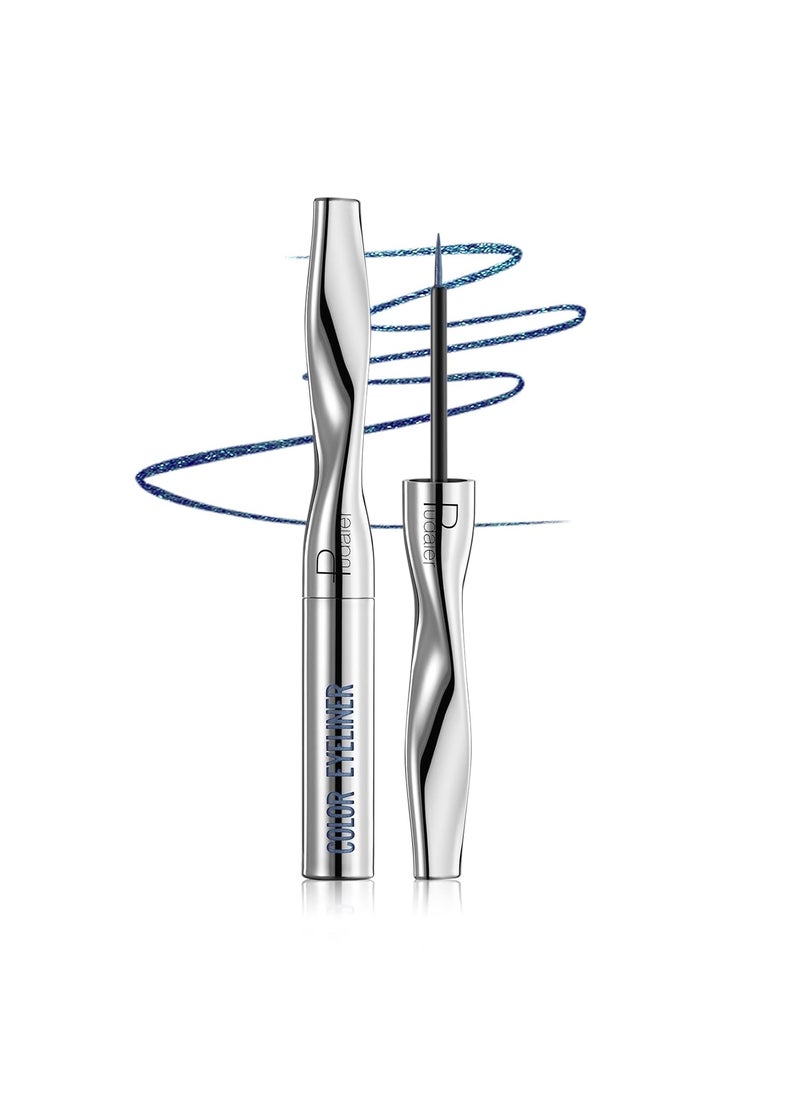 LACHAVA - Liquid Eyeliner, Easy to Color Glitter and Matte Precision Fine Tip Eye Liner Makeup, No Flaking, No Smudging, Waterproof and Long Lasting (Sapphire) - Image 1