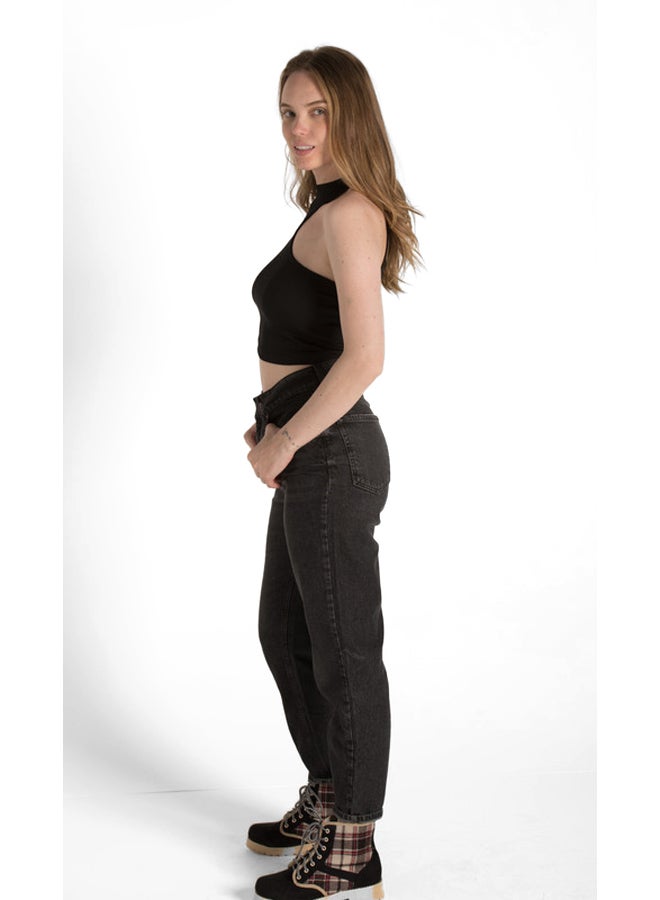 Marco Bergamo Ribbed Top With Wide Straps  - Image 2