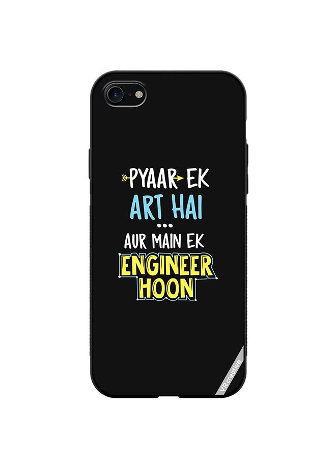 VR CREATIVE Protective Case Cover For Apple iPhone 7/8/SE 2020 Pyaar Ek Art Hai Design Multicolour - Image 1