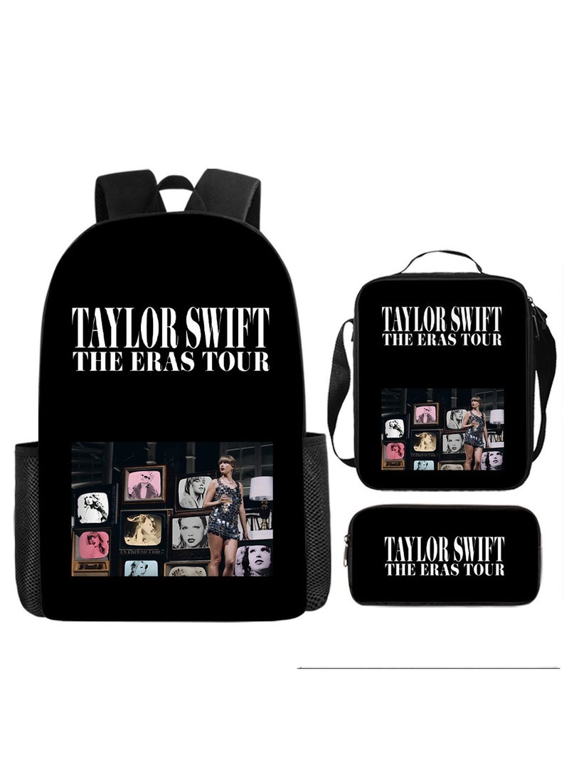 Taylor Swift Taylor Swift Student School Bag Cartoon Character Backpack 29*16*42 cm 