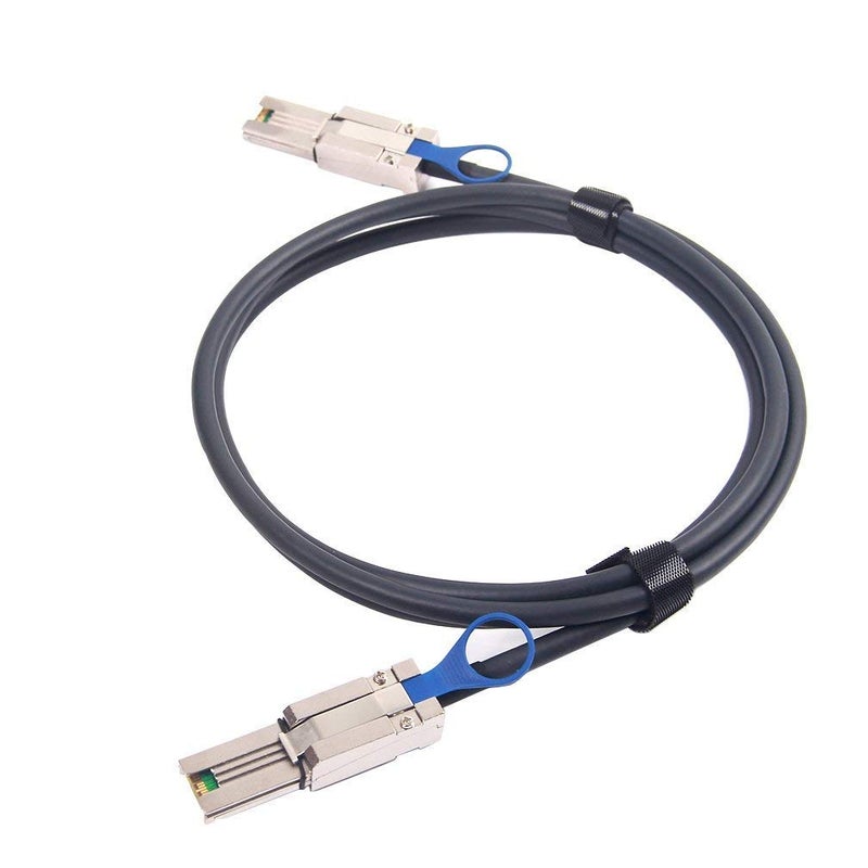 10Gtek SFF-8088 to SFF-8088 External Mini SAS HD Cable, 3G/6Gbps SAS2.0 26Pin Hybrid Cable Attached SCSI for Raid, DAS, and Servers, 100-Ohm, 2-m(6.6ft) - Image 5