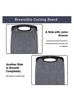 Plastic Cutting Board, Kitchen Cutting Board,3 Pieces Dishwasher Safe Chopping Boards with Juice Grooves, Easy Grip Handle, Non-Slip, with Grinding Area for Grinding Garlic and Ginger - pzsku/Z63833FCFFA1439B64CE2Z/45/_/1716018790/9eb54fa4-3edb-44e9-be23-5351acf299b4