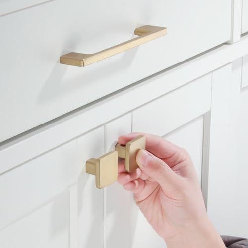 TUNNY 10 Pack Classic Cabinet Handles-6.3"/160mm Screw Spacing Champagne Bronze Furniture Hardware Handles for Kitchen Cabinets Bedroom Cabinet Pull - Image 5