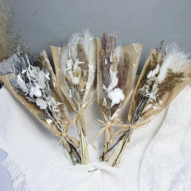 Bluejw TC Hot Selling Dried Everlasting Flowers Bouquet - 16 Style DIY Real Flowers Decorative Holiday Gifts, Dried Plants Included - Image 3