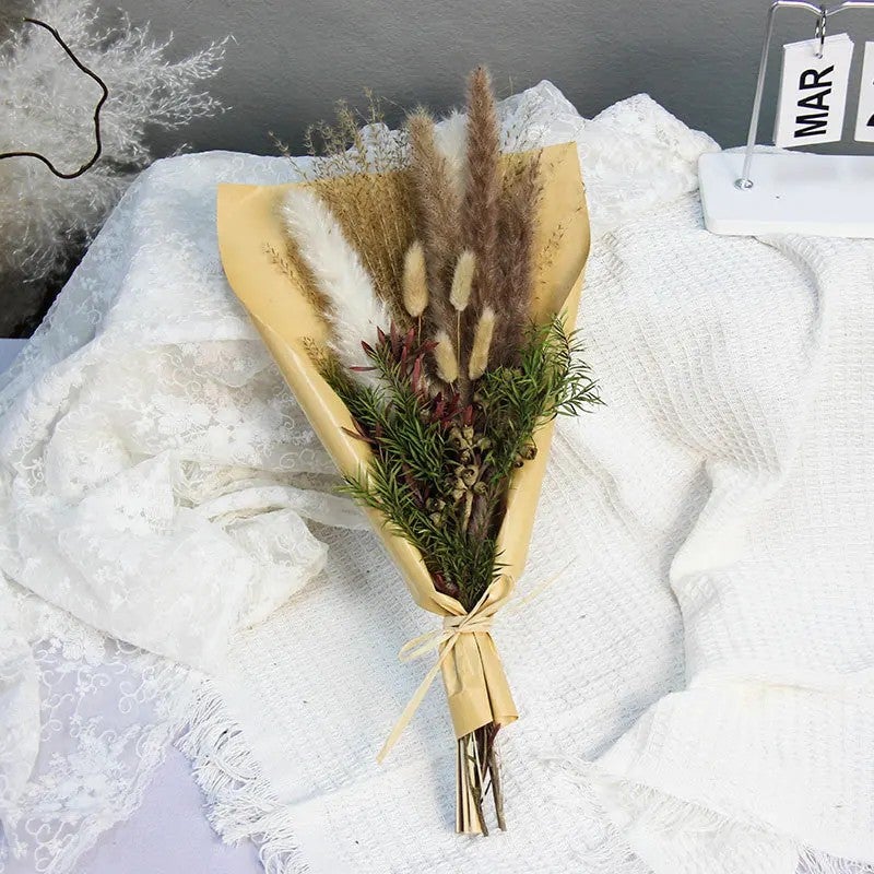 Bluejw TC Hot Selling Dried Everlasting Flowers Bouquet - 16 Style DIY Real Flowers Decorative Holiday Gifts, Dried Plants Included - Image 5