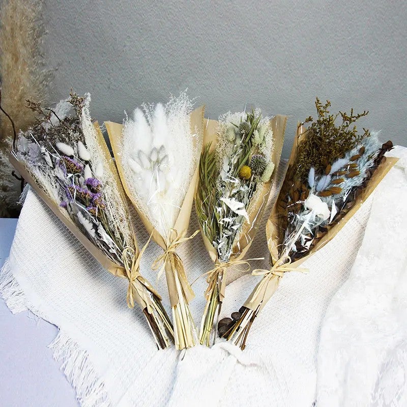 Bluejw TC Hot Selling Dried Everlasting Flowers Bouquet - 16 Style DIY Real Flowers Decorative Holiday Gifts, Dried Plants Included - Image 4