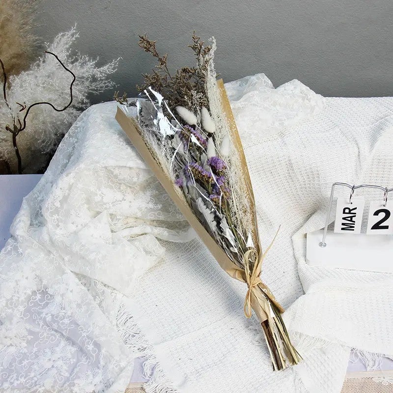 Bluejw TC Hot Selling Dried Everlasting Flowers Bouquet - 16 Style DIY Real Flowers Decorative Holiday Gifts, Dried Plants Included - Image 1
